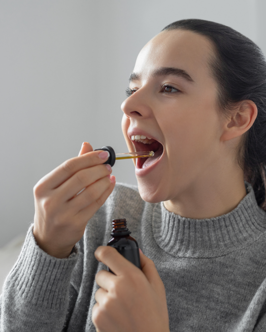 bienfaits huiles CBD sous la langue