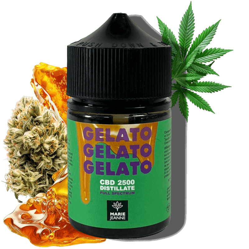 E-liquide Gelato - 50ml - 2500mg CBD Fullspectrum