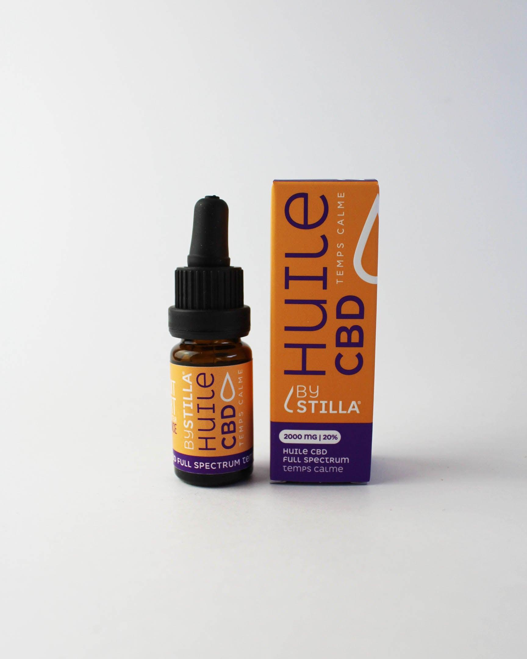 temps calme huile de cbd bio by stilla pharmacie