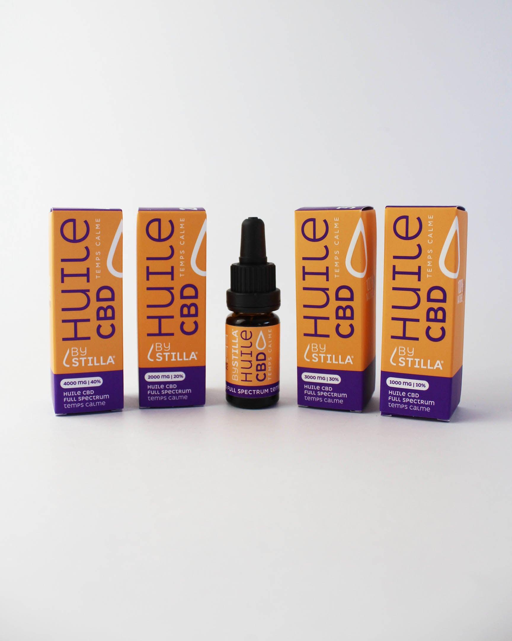 temps calme huile de cbd bio by stilla pharmacie