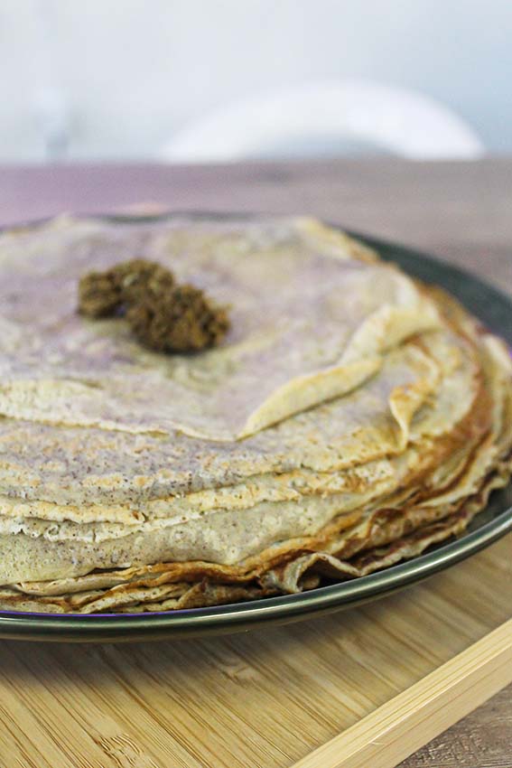 recette simple crepes au cbd cannabis chanvre