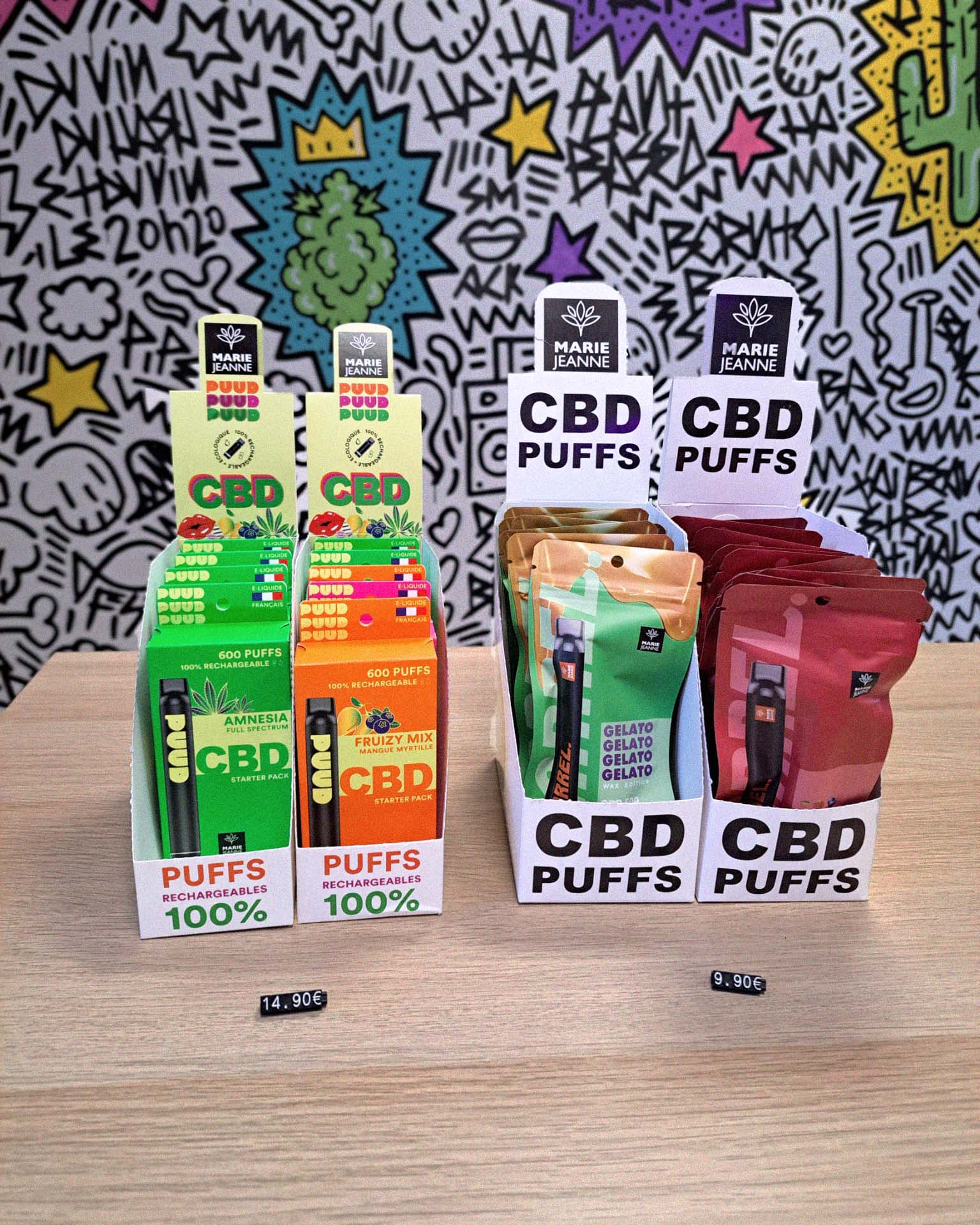 puffs cbd jetable rechargeable sans nicotine