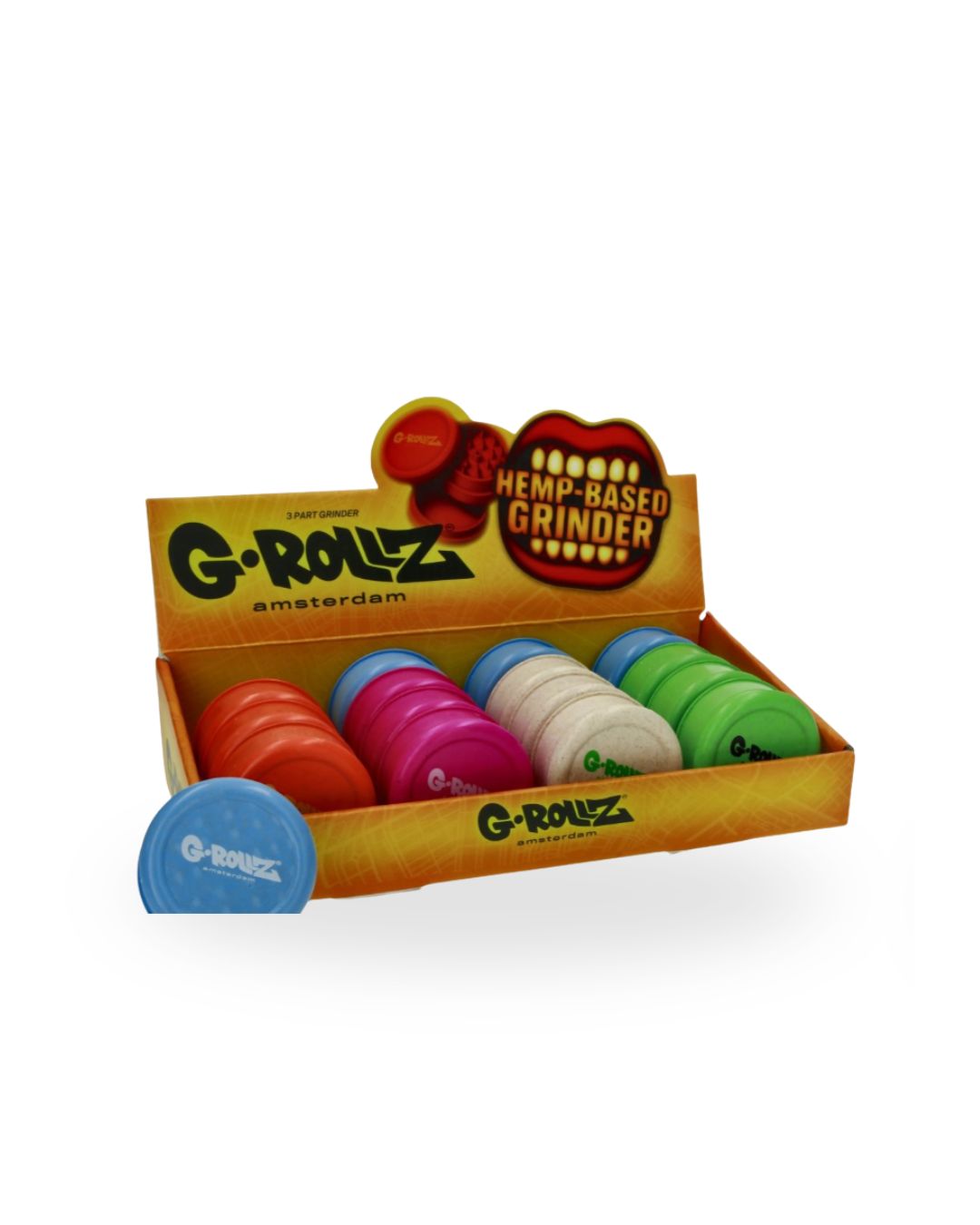 GRINDER BIO 3 PARTIES G-ROLLZ MIX COLOR 60MM