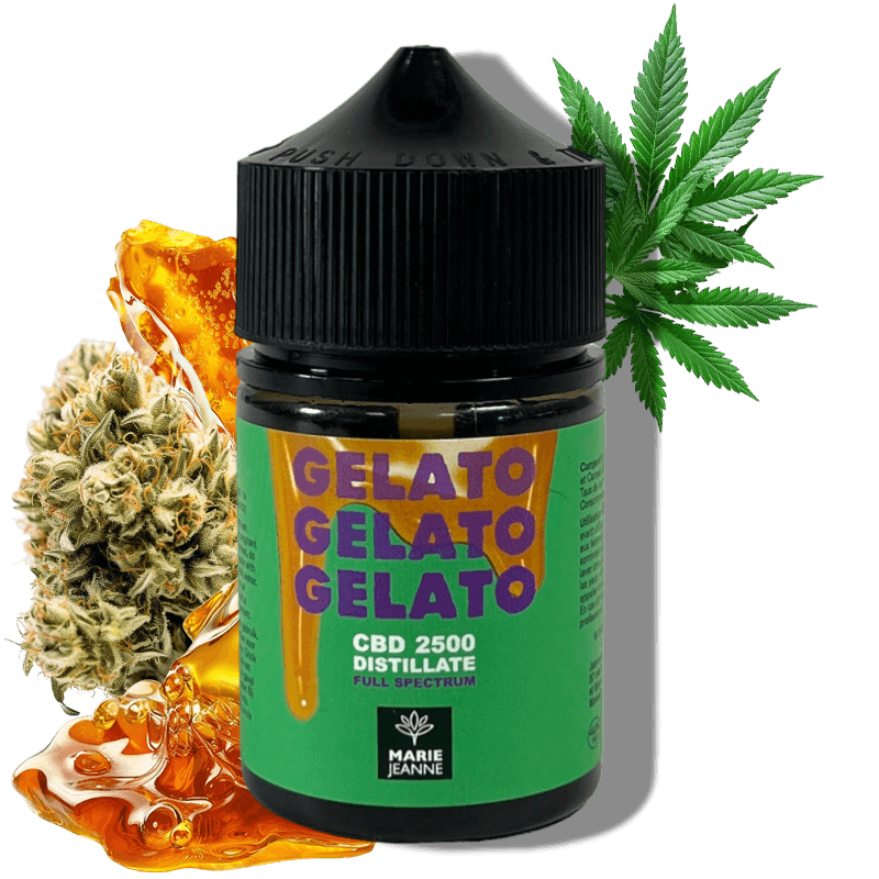 E-liquide Gelato - 50ml - 2500mg CBD Fullspectrum