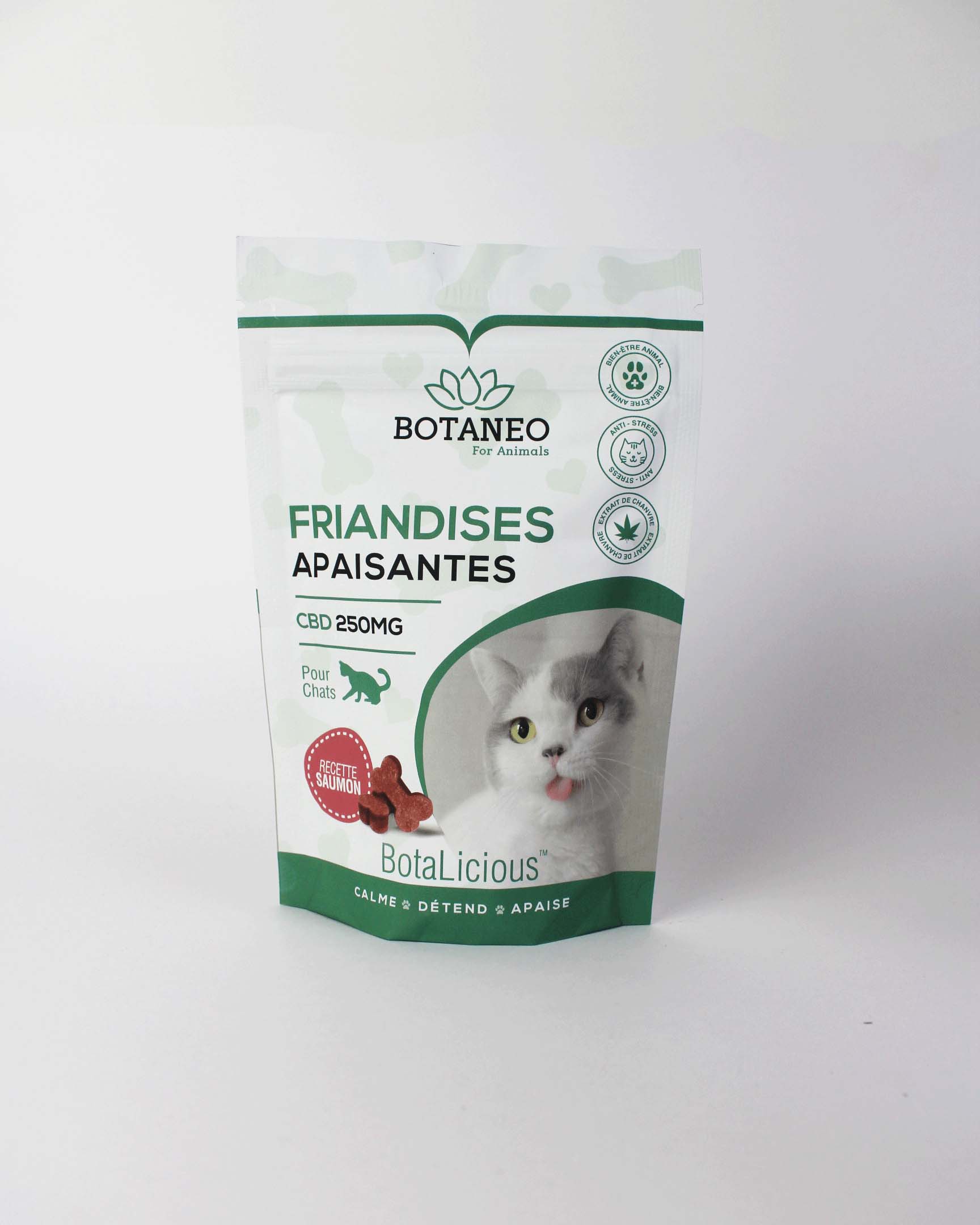 friandise cbd chat botalicious botaneo chanvre croquettes