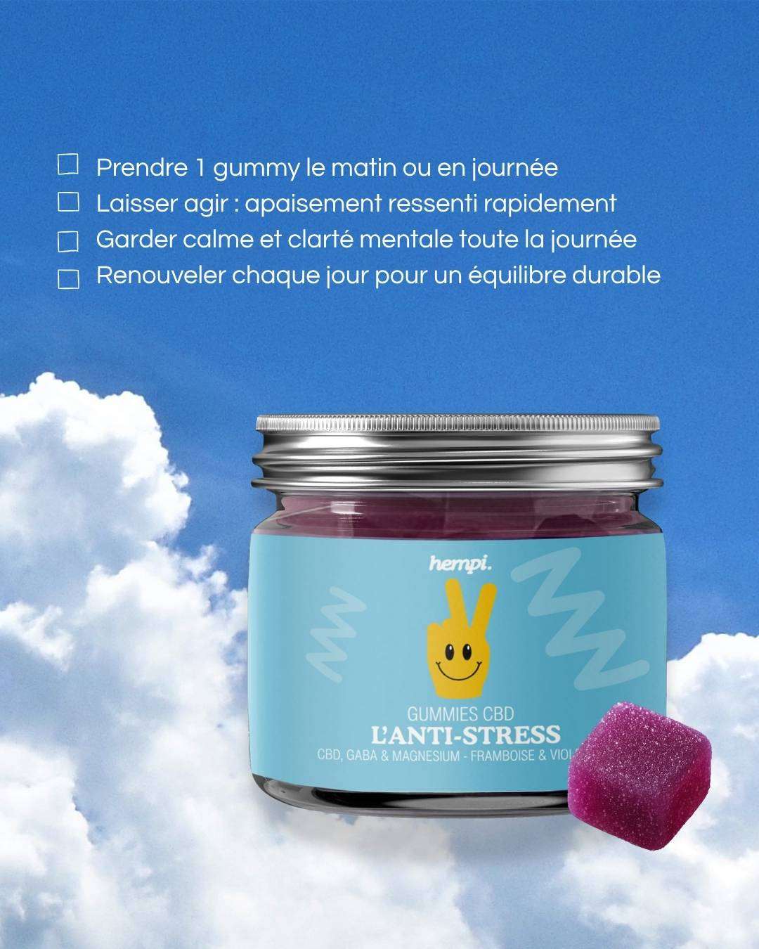 gummies cbd stress anxiete efficace
