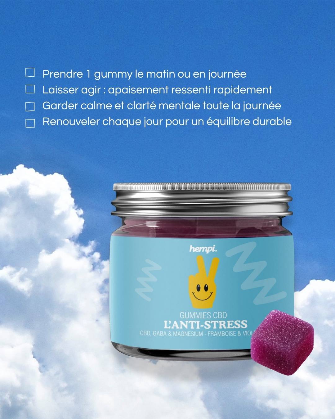 gummies cbd stress anxiete efficace 