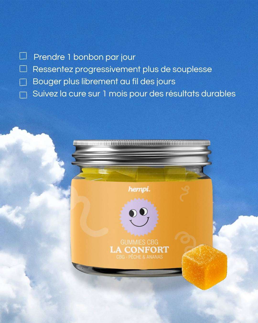 bonbon cbd douleur gummies cbg