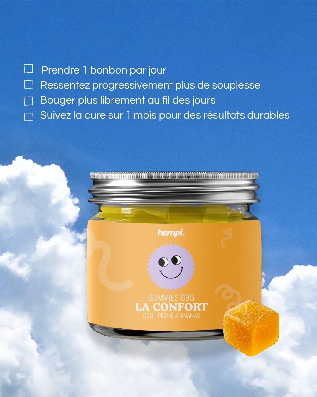 bonbon cbd douleur gummies cbg