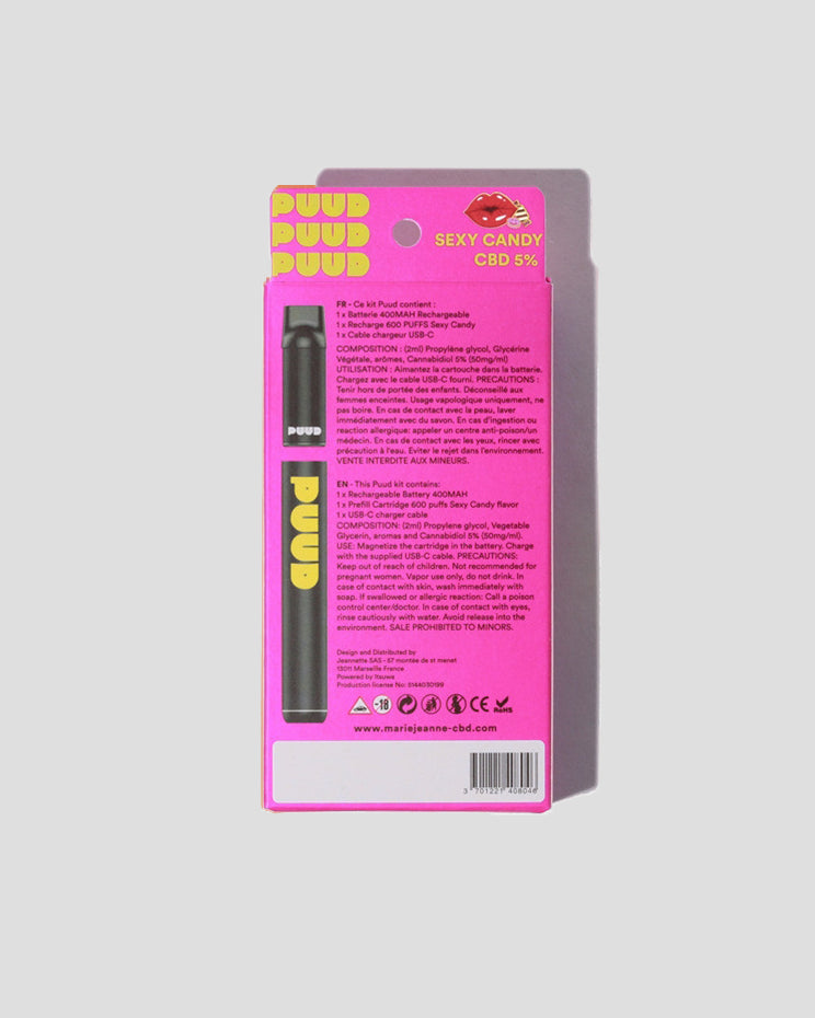 puff cbd rechargeable puud sexy candy