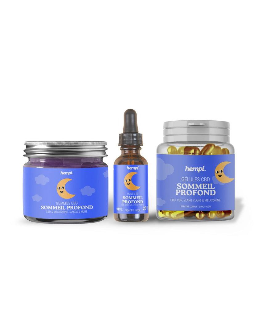 Routine CBD sommeil profond Hempi