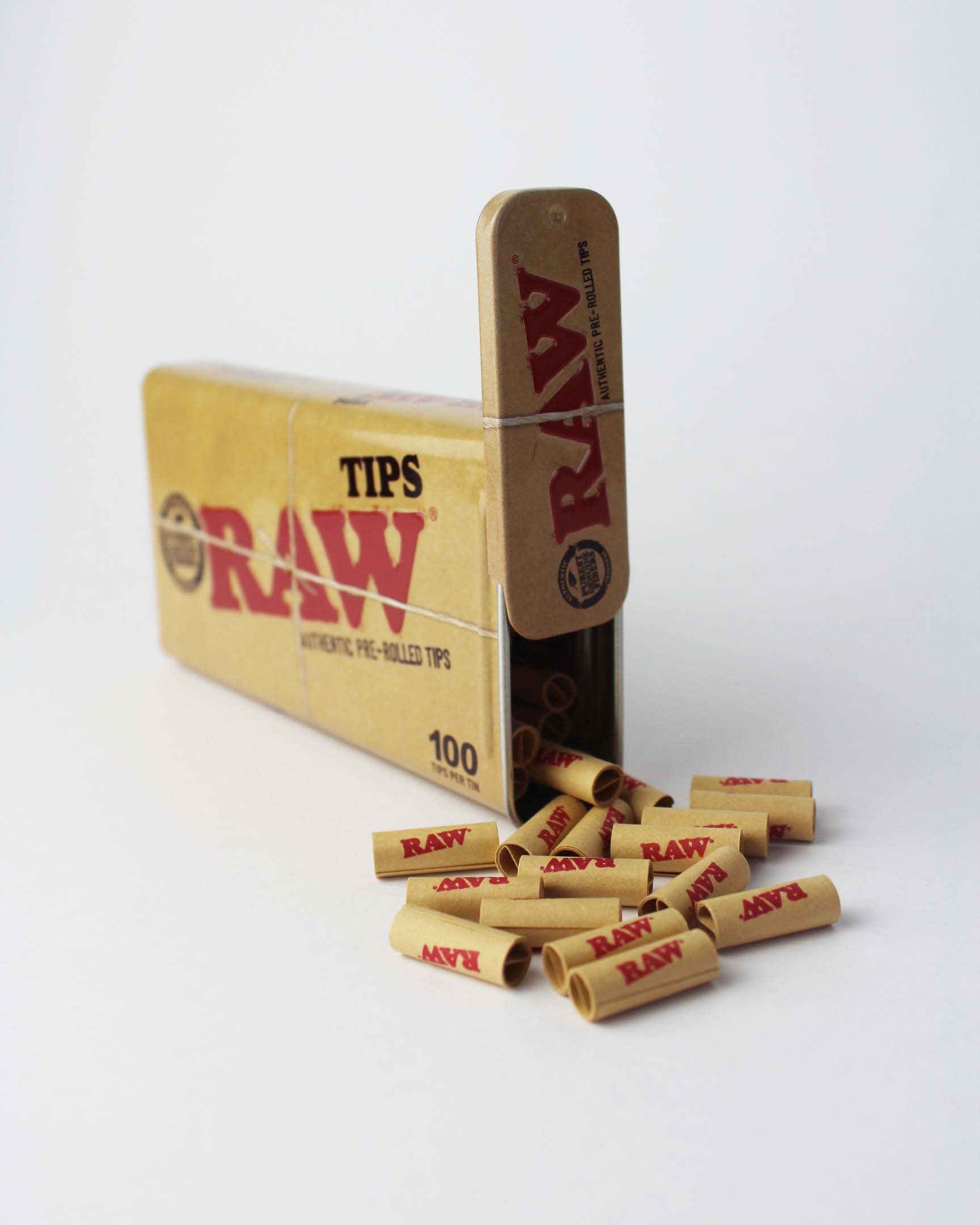 TIPS RAW 100 TONCAR PRE ROLLED