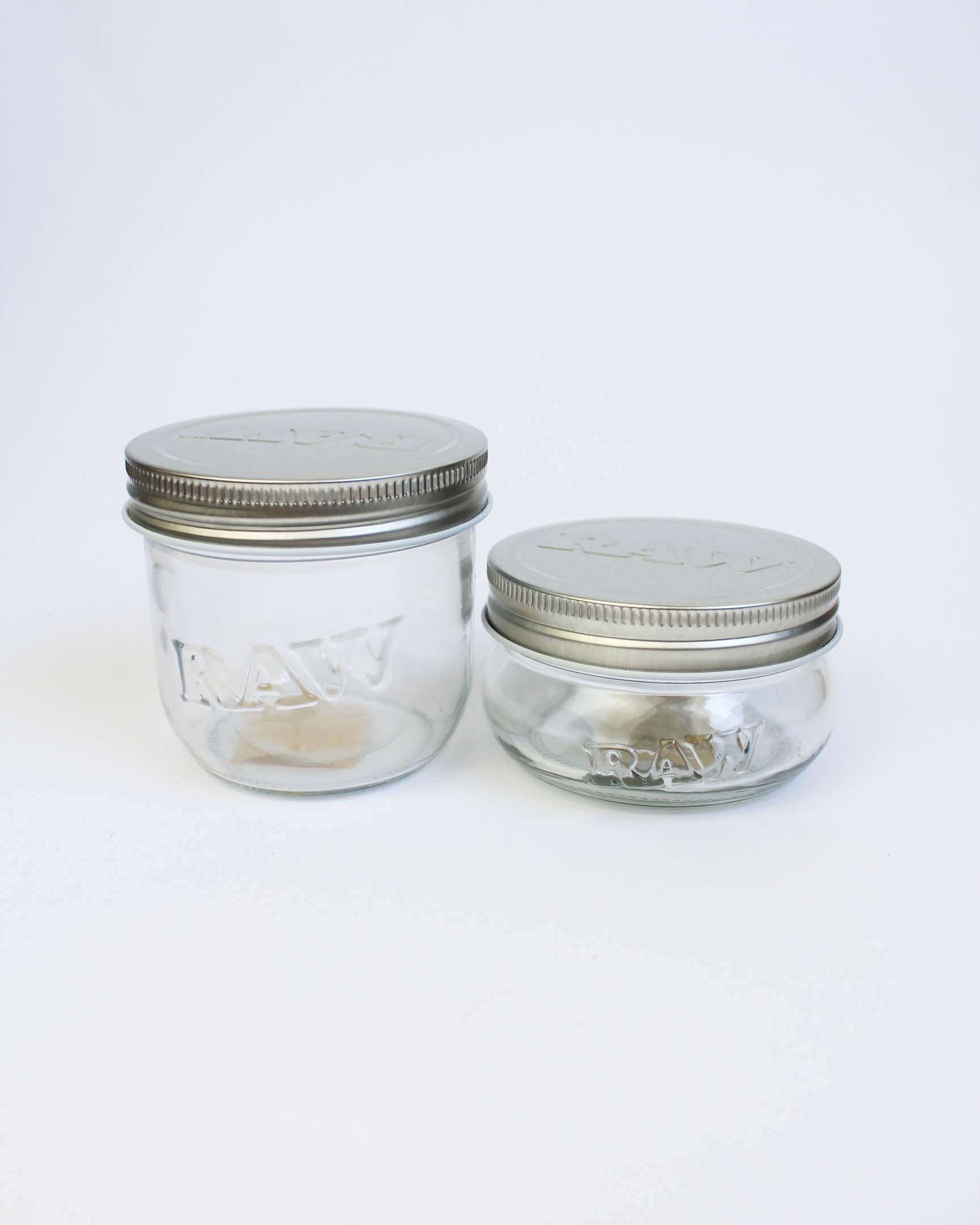 Bocal en verre RAW Mason Jar 295 & 170ml