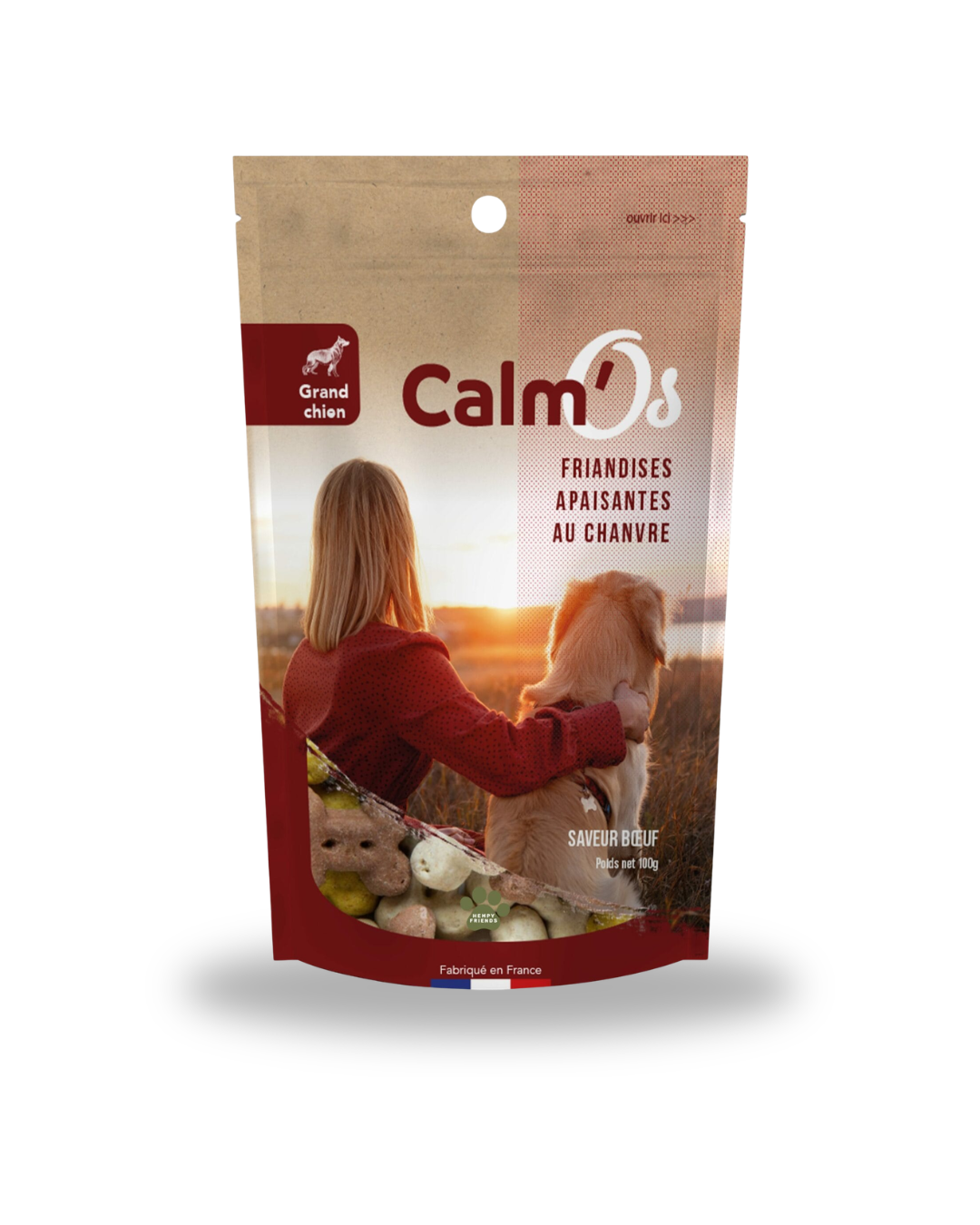 Croquettes au Chanvre – grand chien – Calm’Os