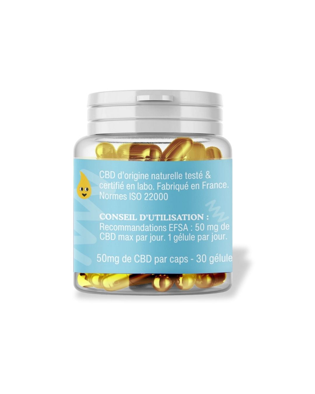 gelule cbd pour le stress anxiete angoisse rhodiola melisse