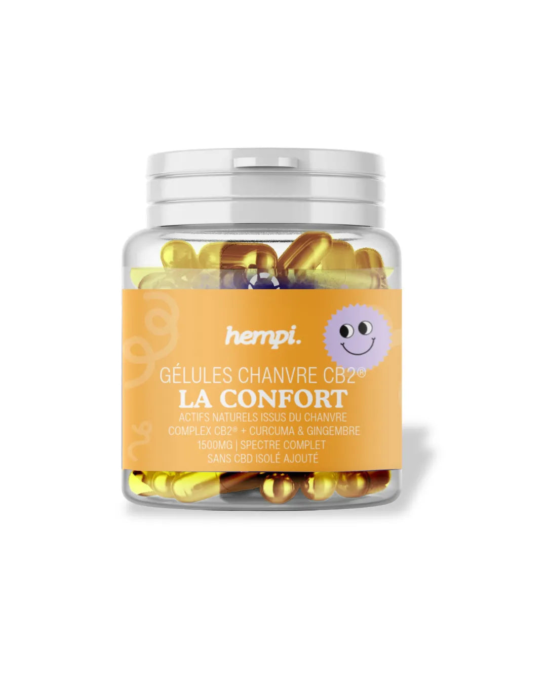 CBD Kapseln bei Schmerzen La Confort, Complexe CB2® und Kurkuma