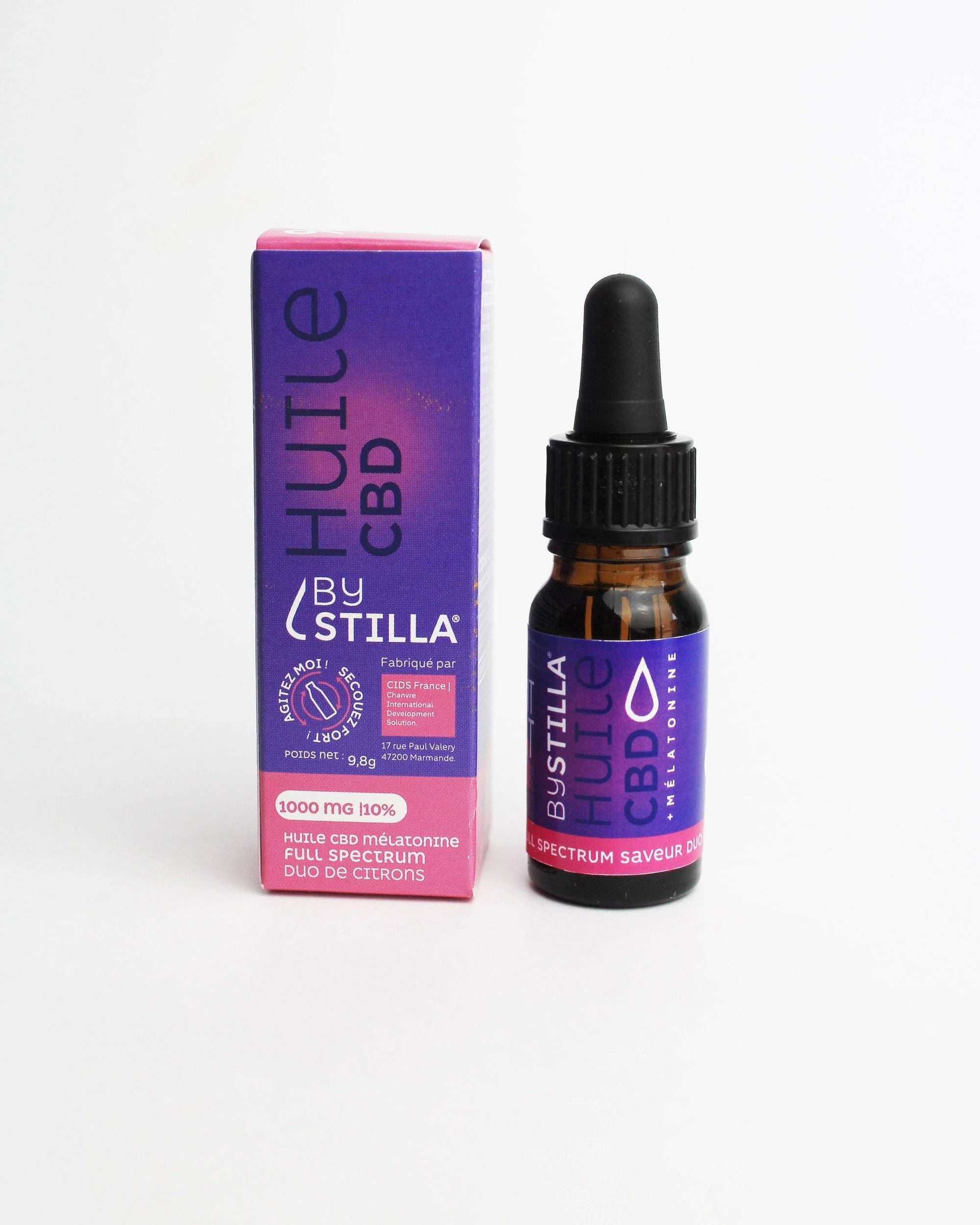 huile cbd pour le sommeil avec melatonine