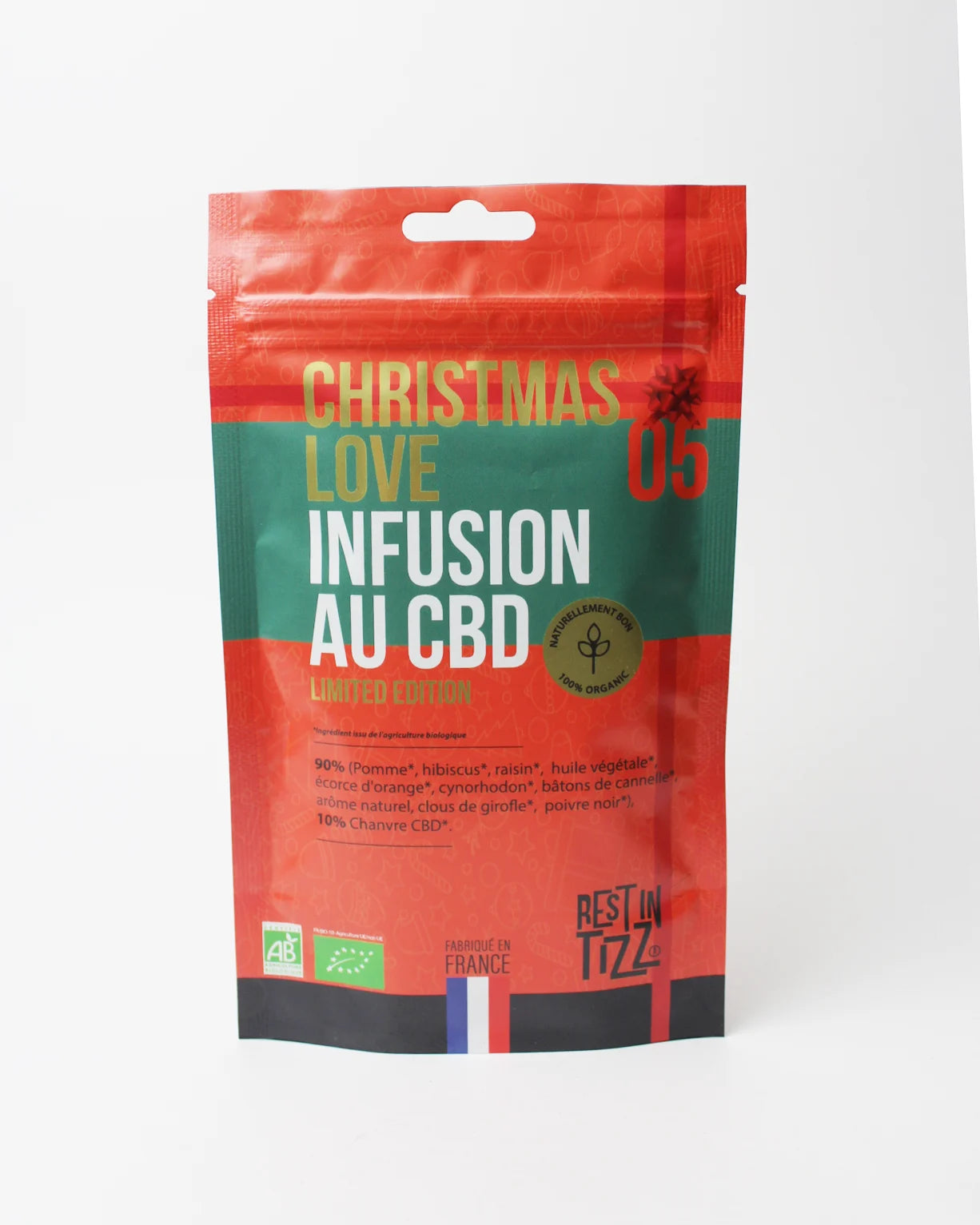 infusion CBD Christmas Love Noel Rest in Tizz
