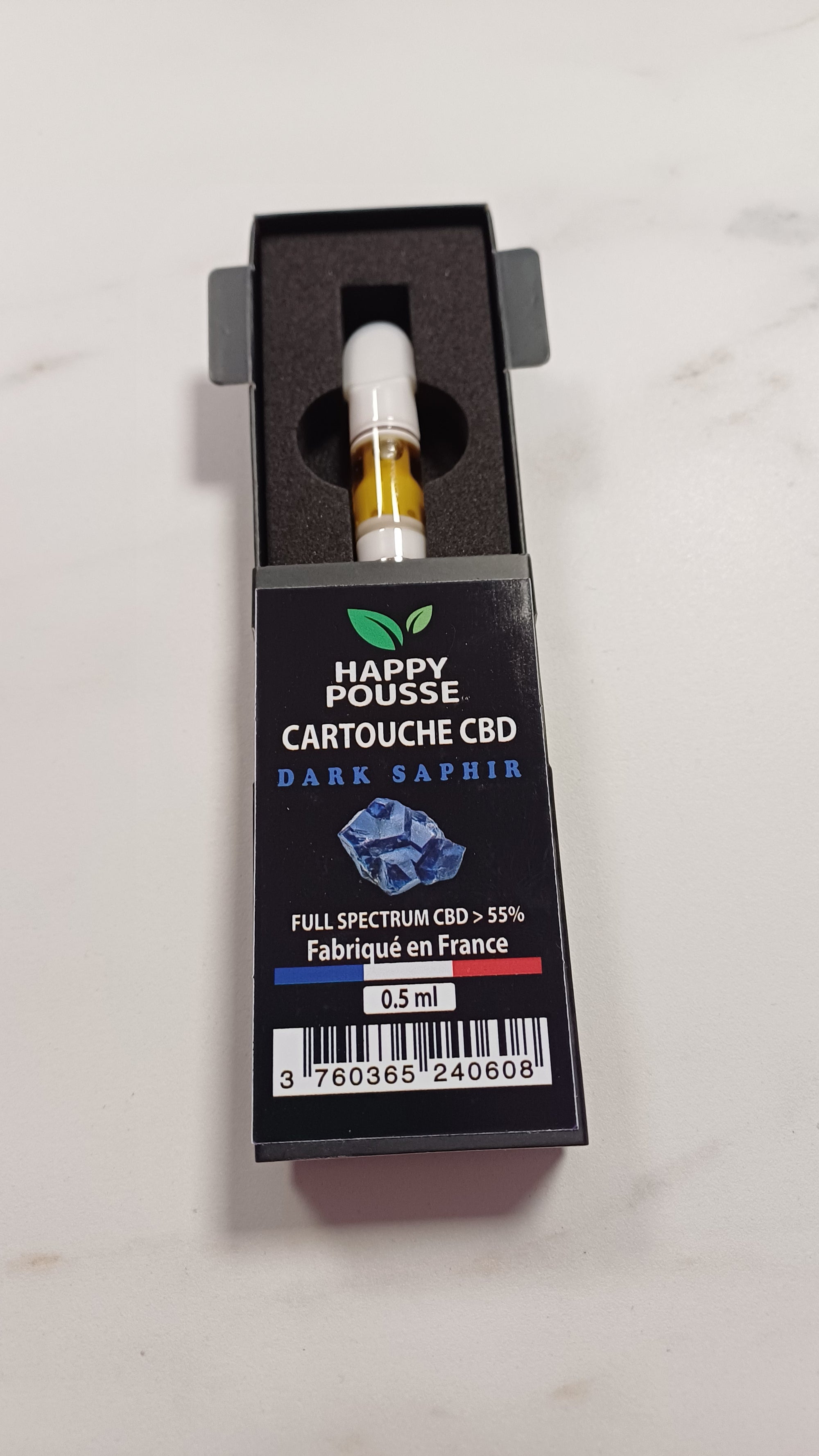 Fullspectrum Black Cherry Cake CBD-Kartusche 55 % CBD 0,5 ml