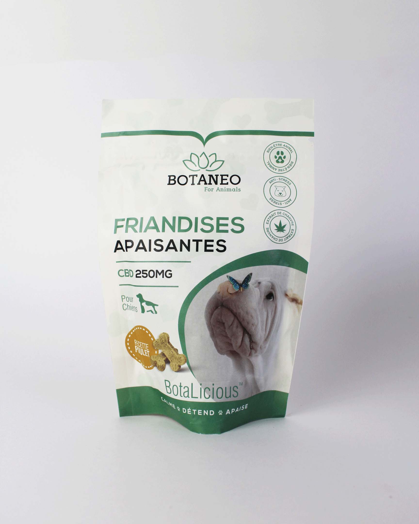 botaneo friandise apaisante cbd chien botalicious