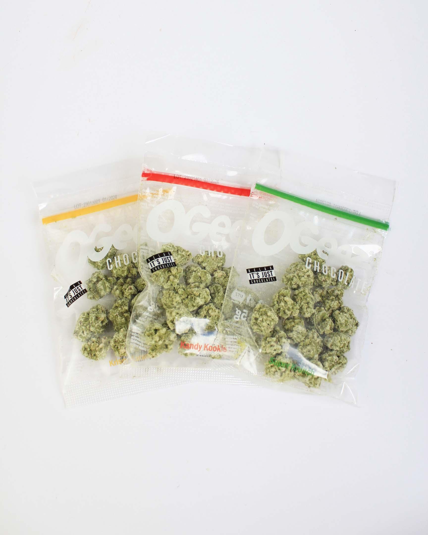 Pack chocolat Ogeez 3x35g - HEMPI - CBD Shop