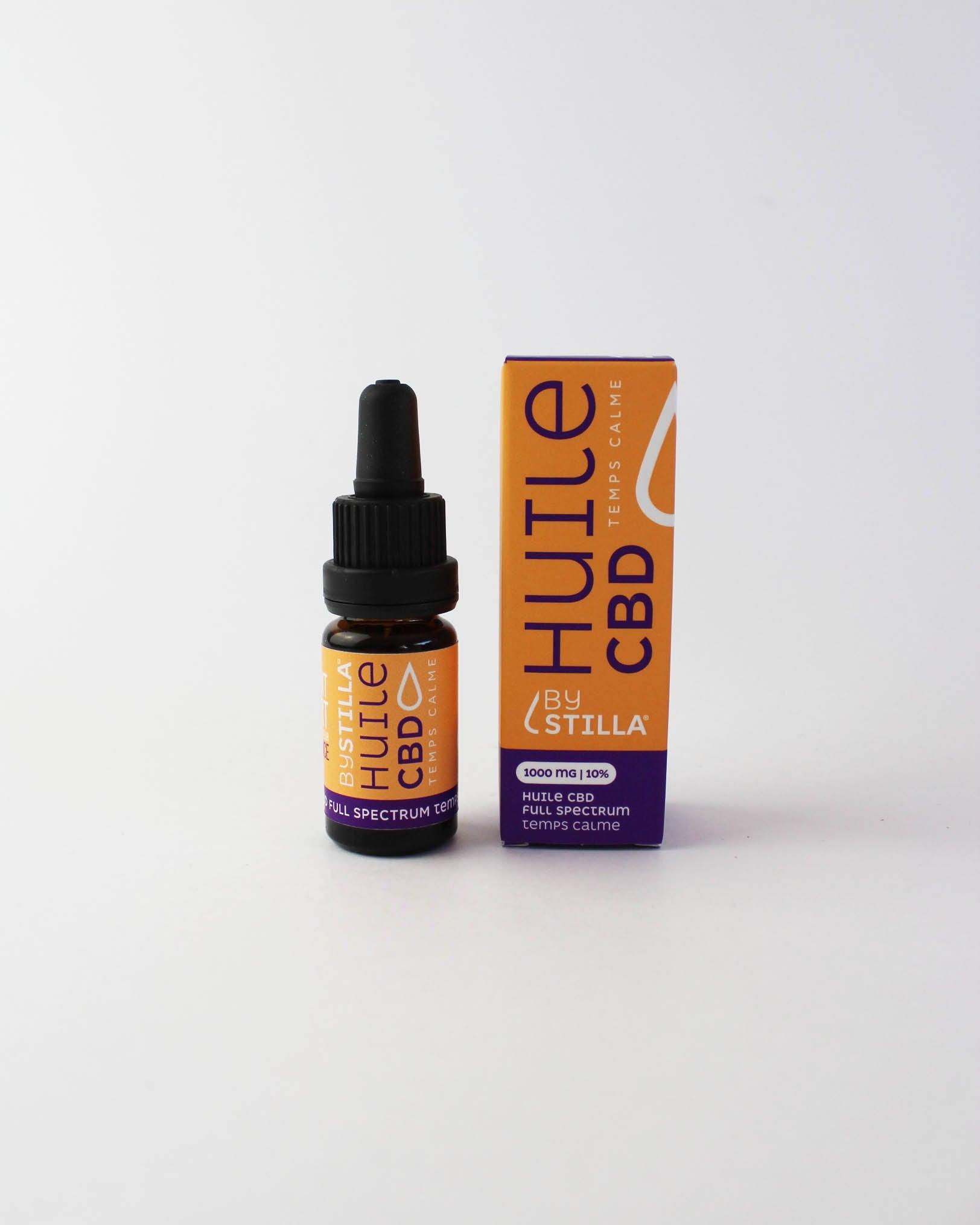 temps calme huile de cbd bio by stilla pharmacie 