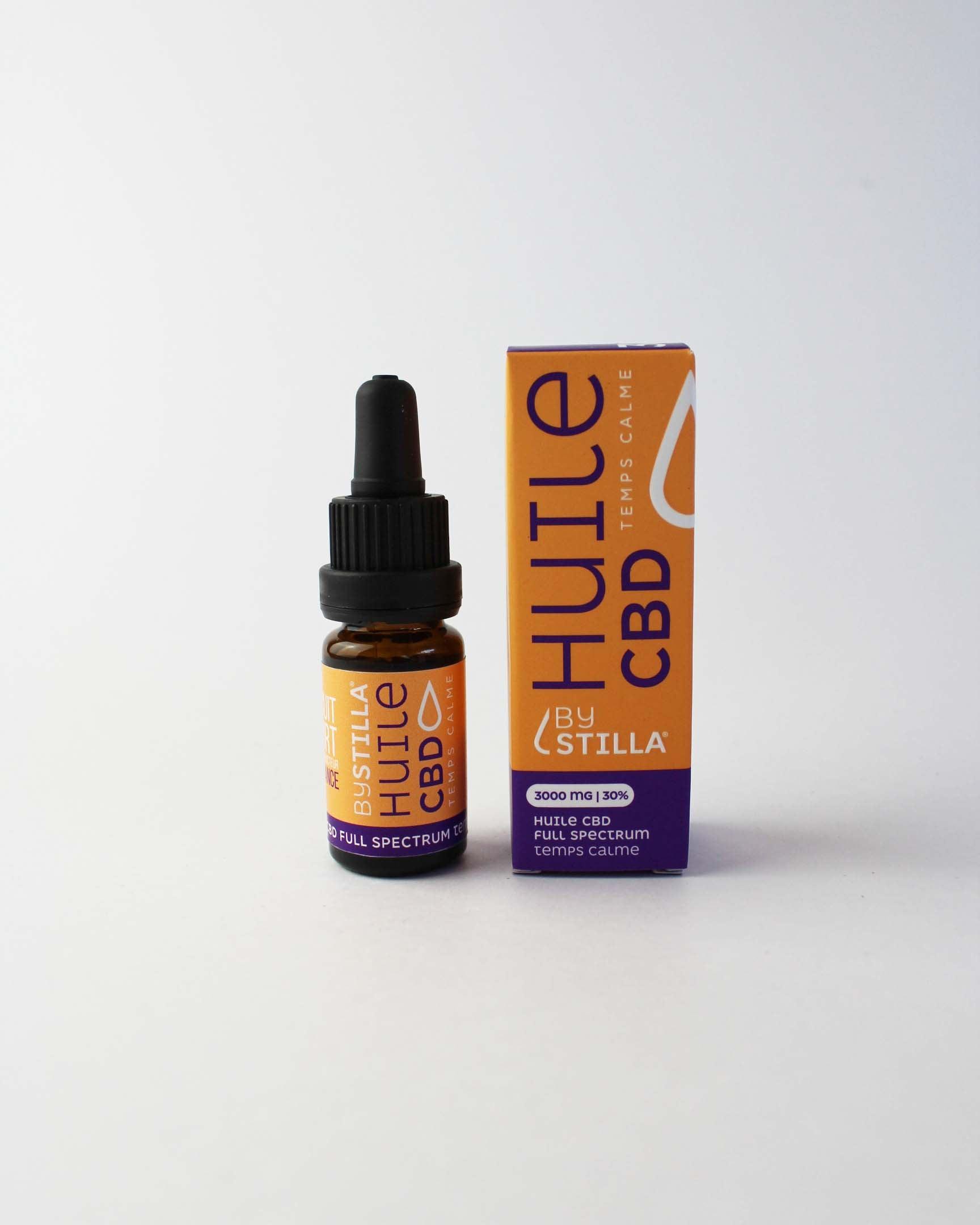 temps calme huile de cbd bio by stilla pharmacie 